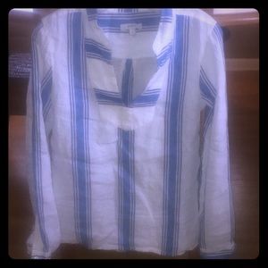 Jcrew linen Shirt size 4